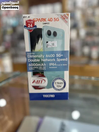New Tecno Spark 40(5G) 4+128Gb New 2
