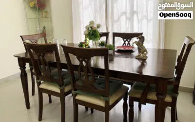 Dining Table (1 Table, 6 Chairs) 2