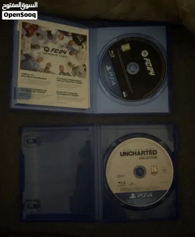 Fc 24 and uncharted collection (1,2,3) 2