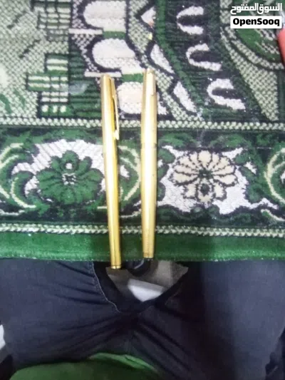 قلم حبر سائل ماركه باركر ريشه ذهب عيار 14 عدد2 بحاله جيده جدا للبيع 2