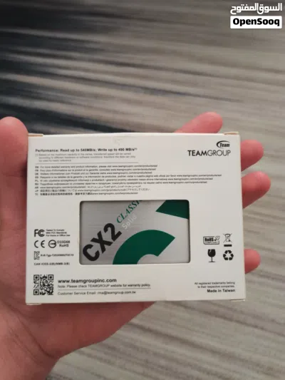 TeamGroup CX2 CLASSIC SSD 256GB SATA مستعمل بحالة جديد 2