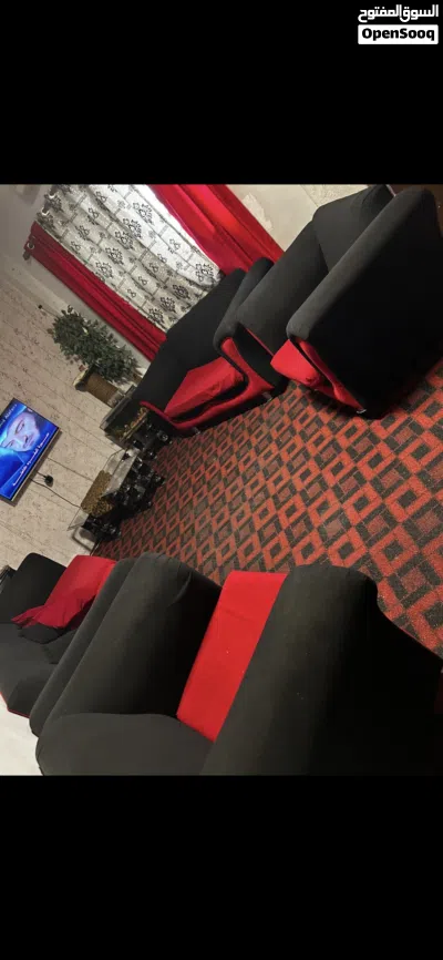 طقم كنب وطاولات وسط وبرادي 70 دينار 2