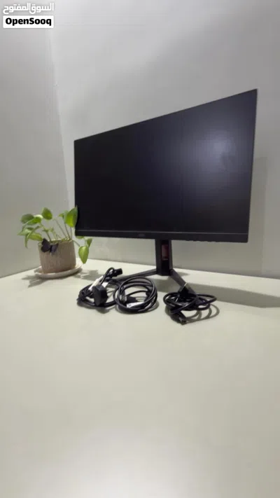 للبيع شاشة AOC 24G4 مقاس 24 بوصة - 180Hz IPS بحالة ممتازة 3