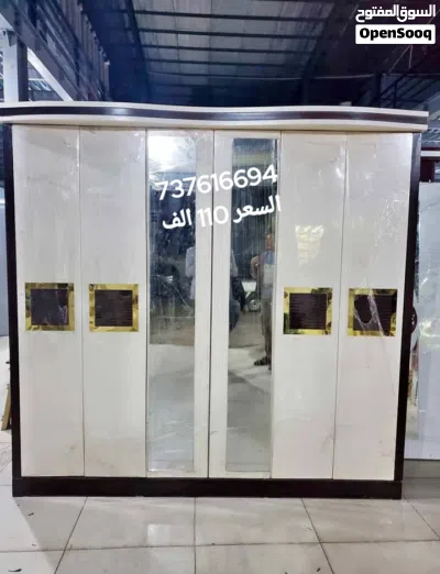 دواليب ملابس ماليزي تصميم تركي ابو 6 ابواب السعر 110 الف 3