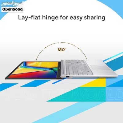 Laptop ASUS Vivobook 15 (F1504VA), Intel CoreTM 5 120U Processor لابتوب اسوس كور فايف 2