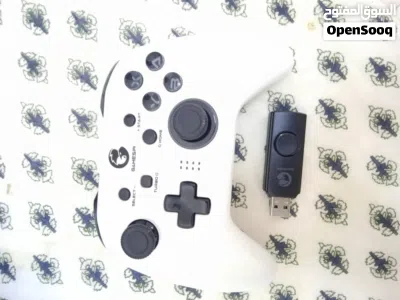 Gamesir t4 pro controllerوحدة تحكم نينتندو سويتش/كمبيوتر شخصي/أندرويد مع RGB الكمون المنخفض مثل الجد 3