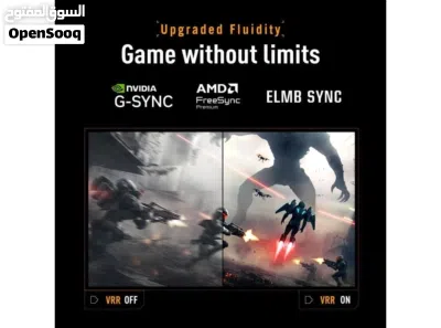 شاشة يوجد فيها سبيكر شاشة قيمنق Asus TUF Gaming VG249QM5A بمعدل تحديث 240H 4