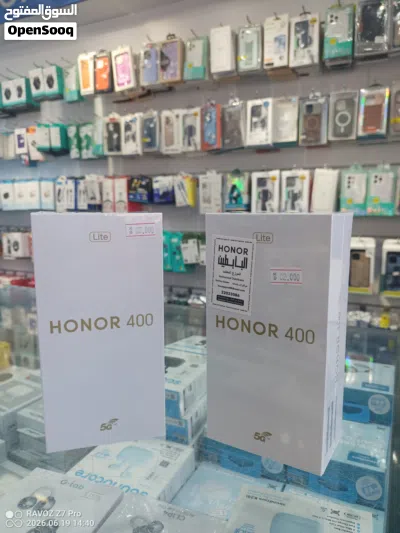 Honor 400 lite باحدث التقنيات واعلي بروسيسور يدعم شحن 35 وات بطاريه 5200 75 دينار فقط شامل التوصيل 2