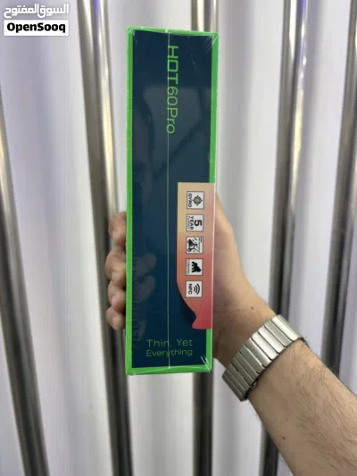 Infinix HOT 60 Pro 256GB RAM 8GB AMOLED 144Hz 1.5K 45W NFC كفالة رسمية 4