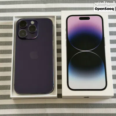 Iphone 14 pro 128GB purple used good condition 2
