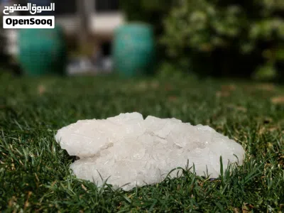 تحفة متحفية نادرة - كريستال ملح البحر الميت خام بحجم ملكي للديكور الفاخر 3