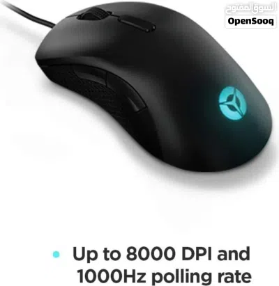 ماوس لينوفو ليجون اصلي سلكي LENOVO LEGION M300 RGB 8000 DPI USB WIRED MOUSE 2