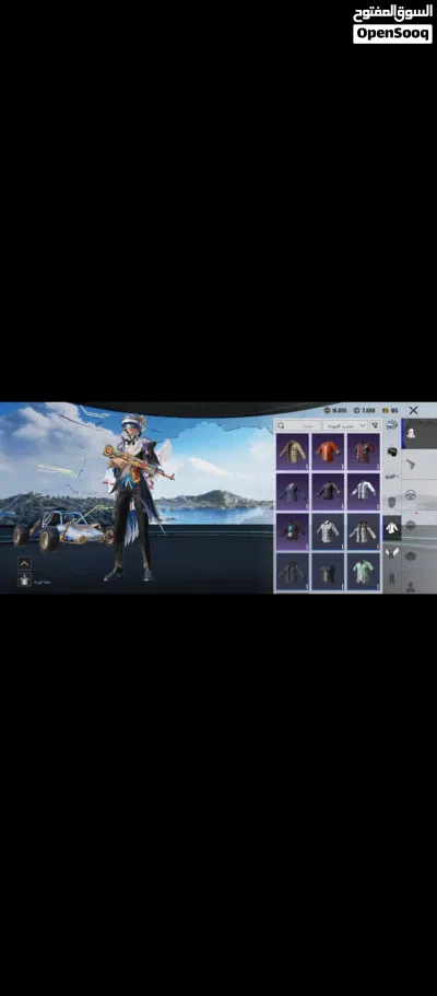 حساب ببجي للبيع 10 اسيا سيل 3