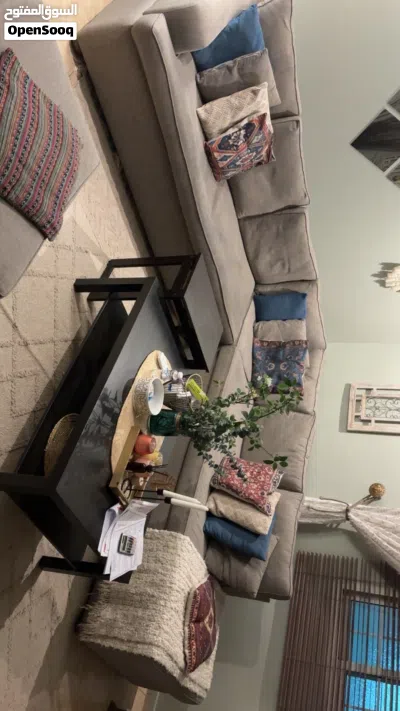 L shaped sofa, 2 years old 3