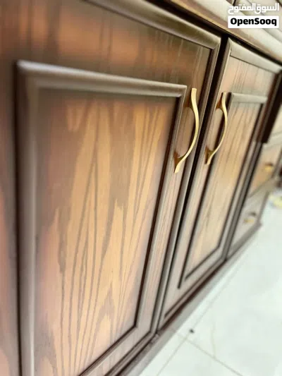 غرفة سفره قطعتين 6كراسي ودانسوار 3