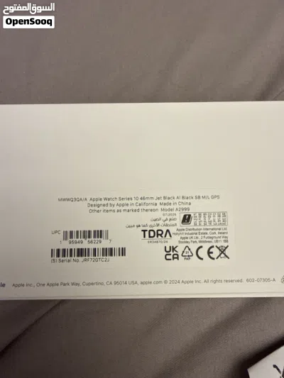 ساعة ابل الجيل 10 46mm بحالة فوق الممتازة apple series 10 2
