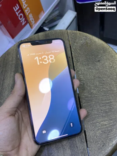 ايفون xs max وتر بروف 256 جيجا بطارية 77 السعر منهي من الاخر بحالة الوكاله 4