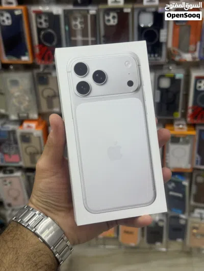 ايفون 17 برو ماكس فضي I phone 17 pro max 256 2