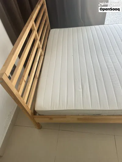 IKEA Bed Frame with Mattress for Sale 2