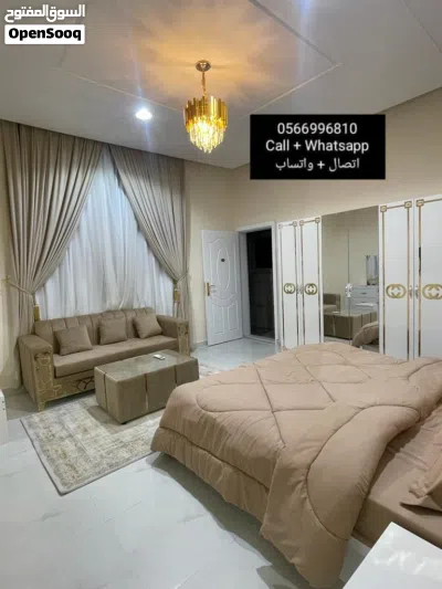 للايجار استديو مفروش مدخل خاص في منطقة زاخر 2300 شهري شامل 3