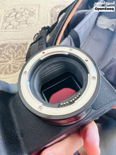 كاميرا كانون R8 وعدسة 70-200 وعدسة 50mm 4