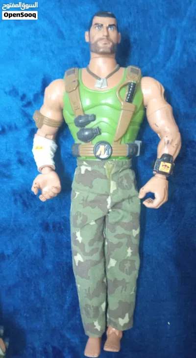 مجموعة مجسمات ألعاب أكشن مان (Action Man) أصلية من Hasbro - إصدارات التسعينيات 2
