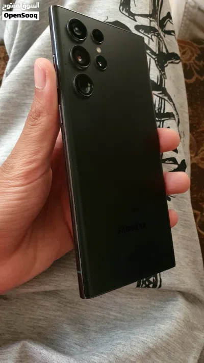 S22 Ultra 512GB sim card بحالة الجديد 3