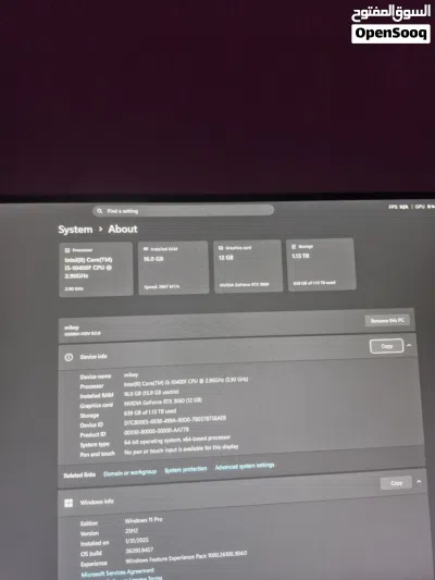 gaming pc 3060 12gb pny with accessories 2