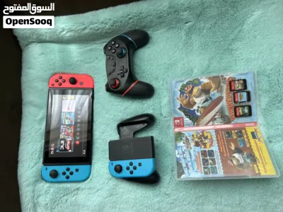Nintendo للبيع بسعر ممتاز مع أكسسوارات وقبل ما تكلمني نصيحتي اقرأ وصف الإعلان 2