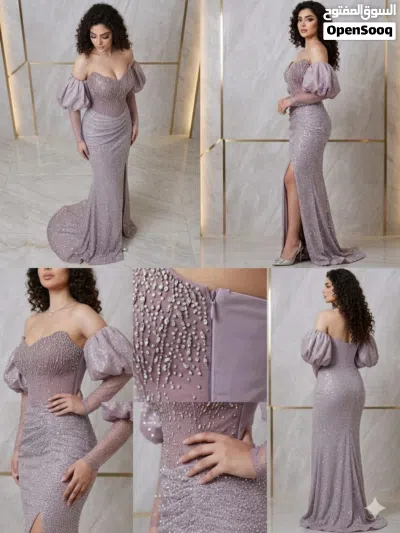 فستان سهرة فاخر للبيع " مستعجل " 2