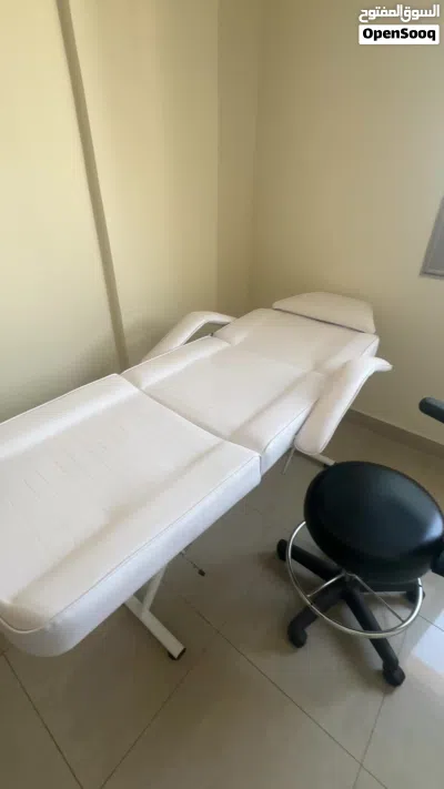 Salon bed with chair سرير صالون تجميل مع كرسي متحرك للبيع 4