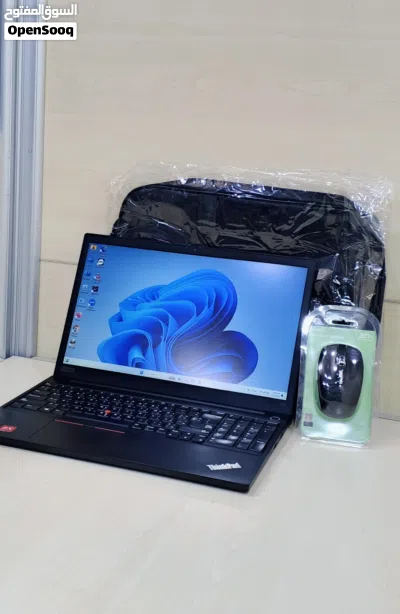 لابتوب لينوفو ThinkPad E15 نظيف جداً - i7 جيل عاشر مع كرت شاشة منفصل وملحقات 4
