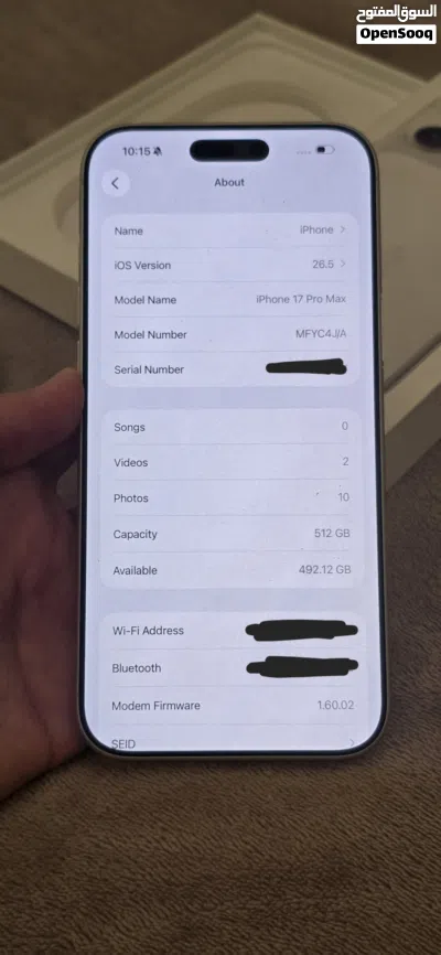 iPhone 17 Pro Max 512GB + 100% Battery health 4