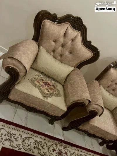 طقم كنب 7مقاعد 2
