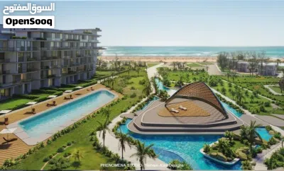 شالية 100م sea view بالساحل الشمالي - قرية جلي glee north coast متشطب بالكامل 4