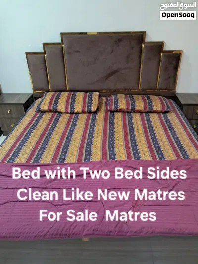 5-Seater Sofa Set + Bed Set with Side Tables + 3 Free Chairs – Urgent Sale 2
