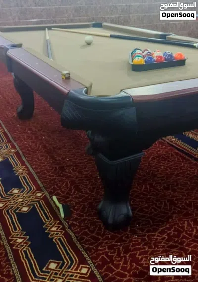 طاولة بلياردو 8 أقدام خشب بل كامل متانة وجودة تصنيع فائقة طاولة مستوردة مصممة بأعلى معايير 2