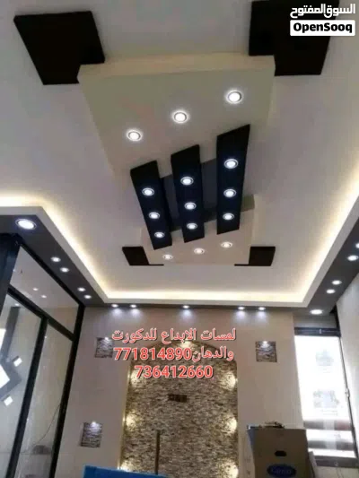 لمسات الابداع لديكورت وارنح وبديل الرخام تعز الحوبان 4