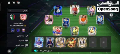 حساب بلعبة اف سي موبايل اوڤر123 اللعيبه كامل جلتشات لا يفوتك السعر 160000يمني .الموقع عدن الممداره 3