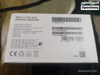 التواصل على الرسائل شاومي ريدمي 12 Xiaomi redmi 12 لم تتغير اي قطعة فيه اشتريته ب 115 اول ما نزل 2