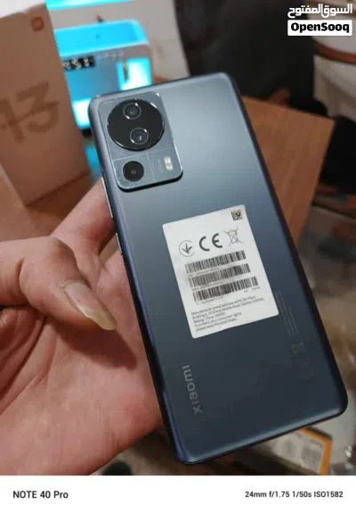 مستعمل اخو الجديد شاومي 13 leit 5G رام 16 جيجا 256 أغراضة والكرتونه الأصلية متوفر توصيل 4