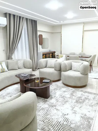 شقه مفروشه للايجار بالمهندسين 4