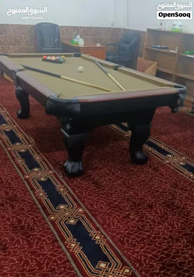 طاولة بلياردو 8 أقدام خشب بل كامل متانة وجودة تصنيع فائقة طاولة مستوردة مصممة بأعلى معايير 3