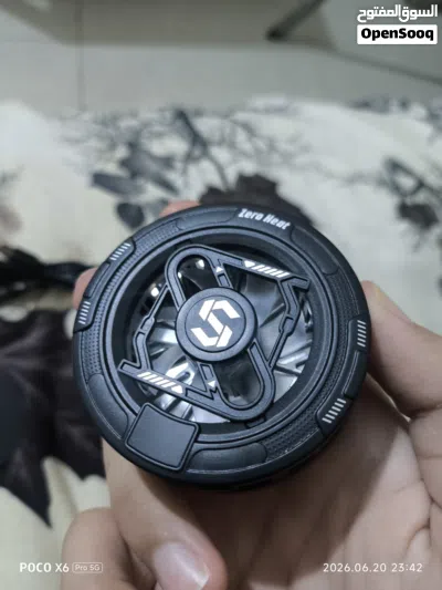 مروحة تبريد هاتف K52 باداء ممتاز وتبريد ثلجي 9- مضمون جديد مع كامل الملحقات 4