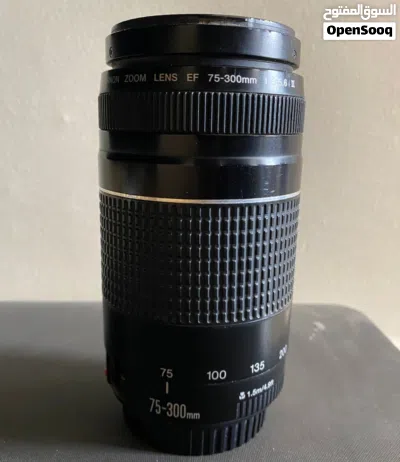 عدسة كانون 75-300 3