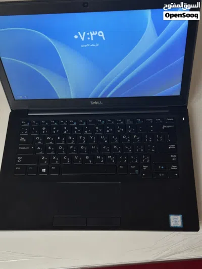 Dell Latitude 7290 للبيع لاب توب بحالة ممتازة استخدام شخصي بسيط بمساحة 128 وذاكرة 16 جيجا 3