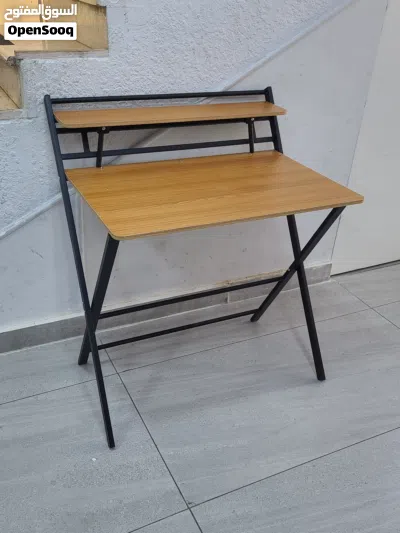 مكتب دراسي مرسم مكتب دراسي قابل للطي معدني مستورد جودة عالية مع DeskTable مكتب دراسي مكاتب قابل للطي 4