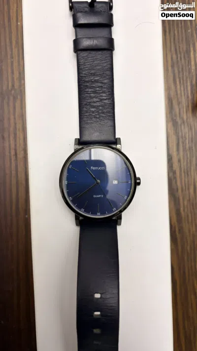 الماركة: فيروتشي (Ferrucci)كوارتز (Quartz) تعمل بالبطارية 4