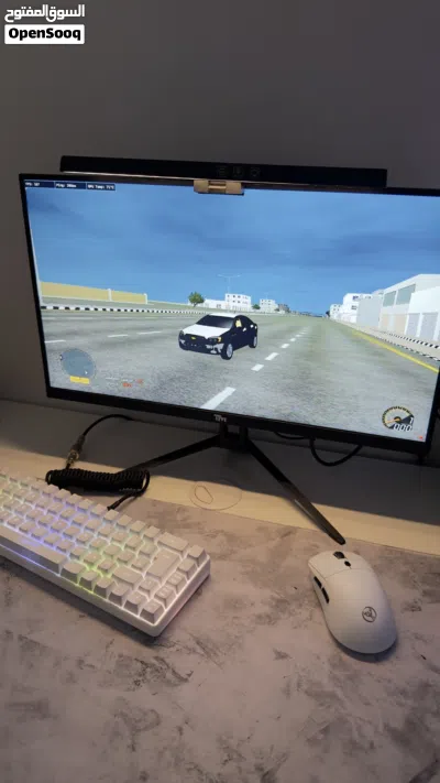 شاشة مع ستاند 144 hz مقاس 24 3