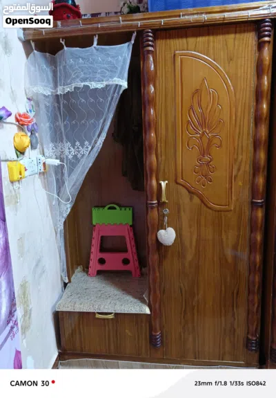 غرفةصاج أخشاب لبيع اولمراوس نضيفةست قطع 2